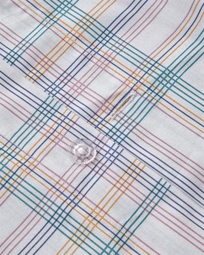 Спален Комплект Единичен Памучен 160x200 см Зелен - Син