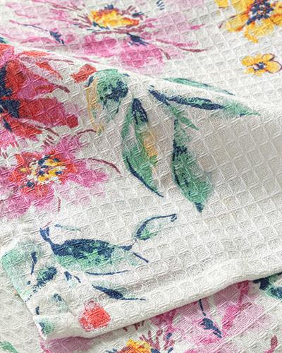 Splendid Blooms Одеяло Пике Единичен С щампа 150x220 см Розов