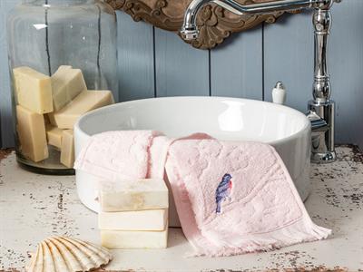 Sprig Vanity ХАВЛИИ ЗА РЪЦЕ Бродирани 30x45 cm Pink