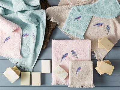 Sprig Vanity ХАВЛИИ ЗА РЪЦЕ Бродирани 30x45 cm Pink