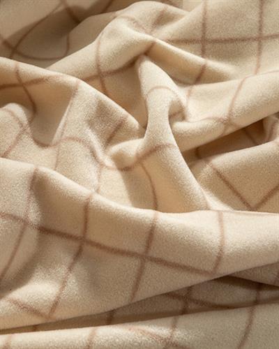 Square Тв Одеало Полар, Бежово, 120 X 170 Cm