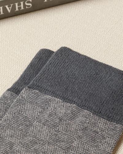 Square Чорапи Дамски Единичен, Памучен, Антрацит, Standart