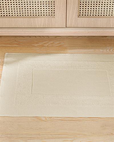 Squared Кърпа За Крака С вафлена структура 50x70 см Бежов