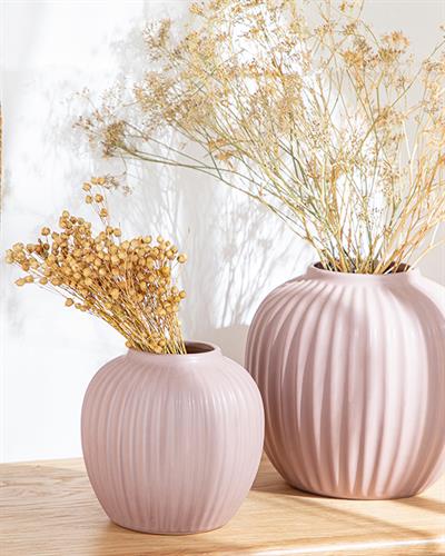 Stacy Ваза 16x16x15 cm Бежов