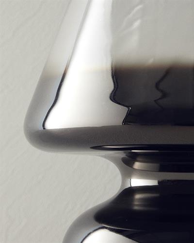 Stacy Ваза Стъкло 18,8x25 см Черен