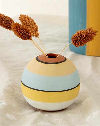 Stacy Ваза 8x8x7 см Теракота