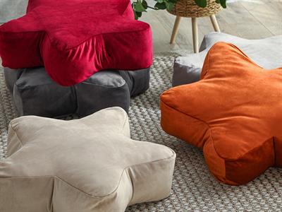 Star Табуретка Кадифе, Бежово, 60 X 60 Cm