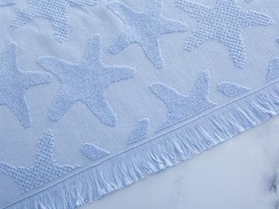 Starfish ХАВЛИЯ ЗА ЛИЦЕ Жакардов 50x76 cm Light Blue