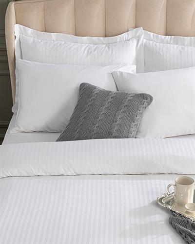 Starry Спално Бельо Компле Единичен Размер, 1 Cm Поплин, Бяло, 160 X 220 Cm