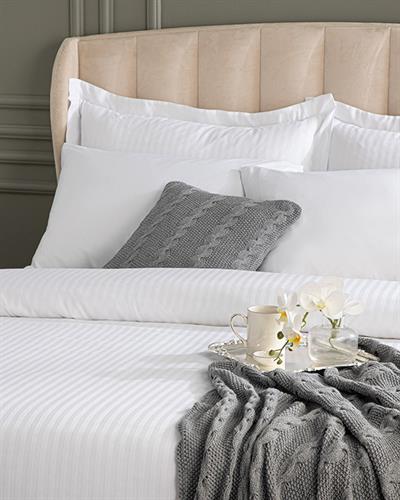 Starry Спално Бельо Компле Единичен Размер, 1 Cm Поплин, Бяло, 160 X 220 Cm