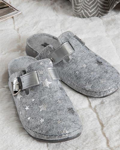 Stars Домашни Чехли Полиестер 37 Светлосив