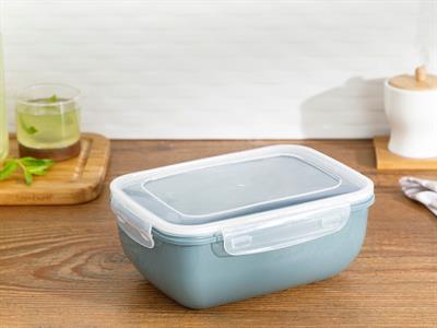 Stella КУТИЯ ЗА СЪХРАНЕНИЕ Правоъгълно Пластмасов 2300 ml Тъмен Селадон