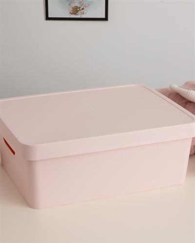 Stella Кутия За Съхранение Пластмаса 27x37x14 см Пудра