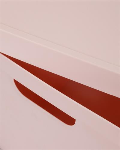 Stella Кутия За Съхранение Пластмаса 27x37x22 см Пудра