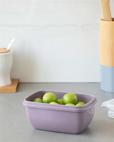 Stella Кутия За Съхранение Правоъгълен Пластмаса 400 мл Дамсон