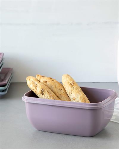 Stella Кутия За Съхранение Правоъгълен Пластмаса 800 мл Дамсон