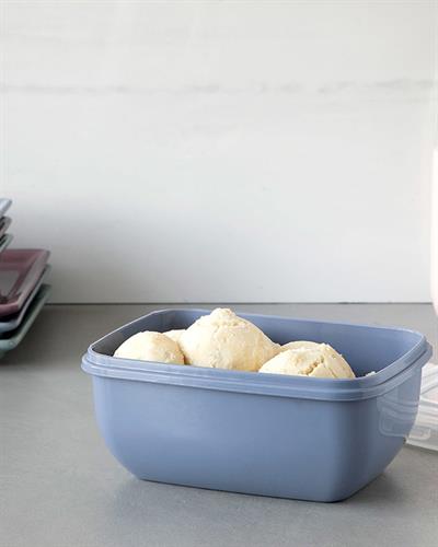 Stella Кутия За Съхранение Правоъгълна, Пластмасов, Синьо, 800 Ml