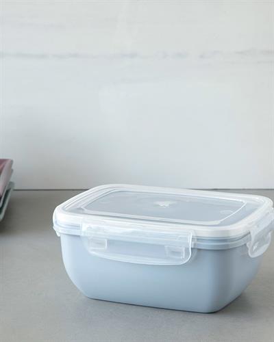 Stella Кутия За Съхранение Правоъгълна, Пластмасов, Сиво, 800 Ml