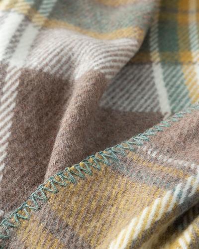 Stemford Тв Одеяло Шотландско каре 130x170 см Бежов