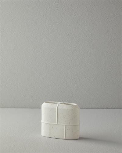 Steve Комплект За Баня 3 бр. Керамика 8x21+14x12+14x3,5 см Кремав