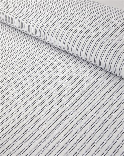 Stitch Line Спално Бельо Компле Двоен Размер, Боядисана Нишка, Тъмно Синьо, 200 X 220 Cm