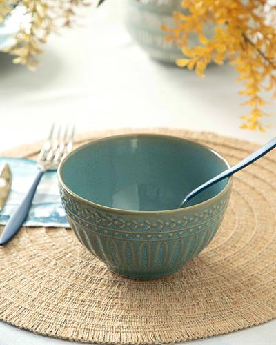 Stoic Купа Керамика, Зелено, 14 Cm