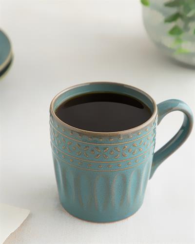 Stoic Чаша Керамика, Зелено, 350 Ml