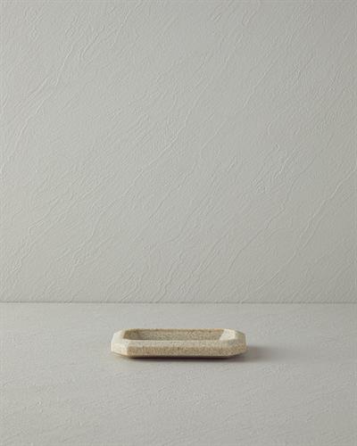 Stone 3 pcs Bathroom Set 17,5X11X18 cm Beige