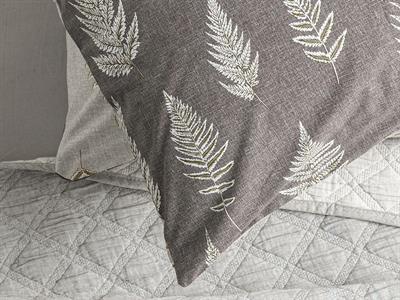 Stony Fern Калъфка За Възглавница 2 бр. Памучен 50x70 см Brown