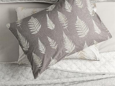 Stony Fern Калъфка За Възглавница 2 бр. Памучен 50x70 см Brown