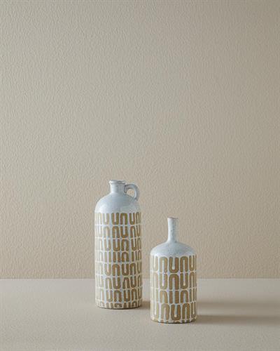 Straight Ваза Порцелан 8,7x8,7x18,8 см Бял