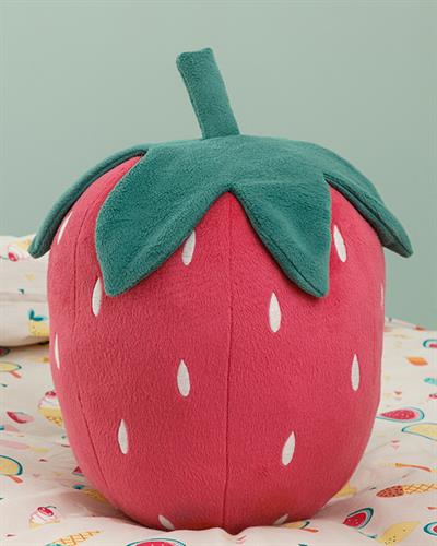 Strawberry Dekoratıf Kırlent Полиестер, Розово, 35 X 30 Cm