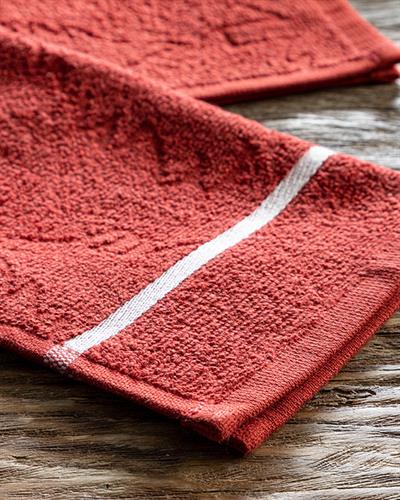 Strip Кърпа За Сушене Памук 30x50 см Червен