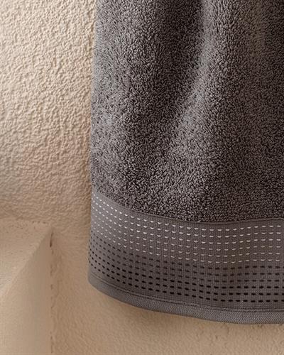 Stripes Кърпа За Лице на райе 50x76 см Антрацит