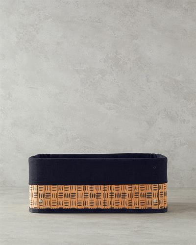 Stripy Кошница Бамбук 36x26x14 cm Натурален