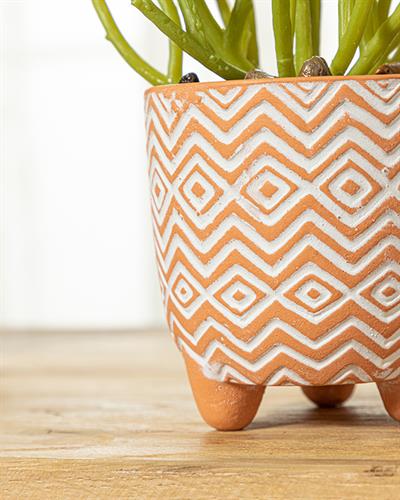 Succulent Изкуствено Цвете Във Ваза Зелено, 0