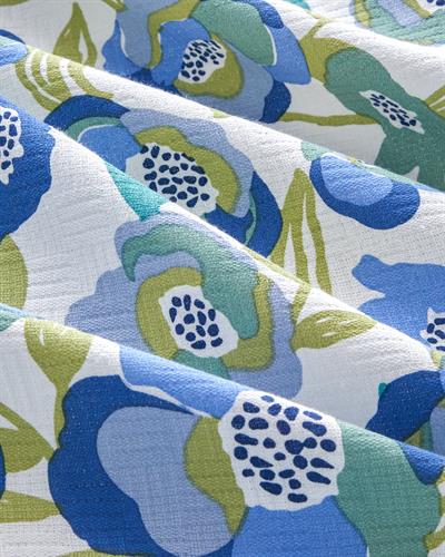 Одеяло Пике Двоен С щампа 200x220 см Син