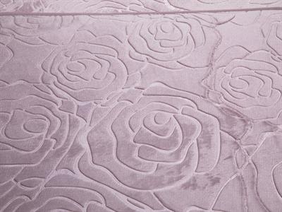 Summer Rose ПОСТЕЛКА ЗА БАНЯ КО С нехлъзгащ се гръб 60x100 - 50x60 cm Damson