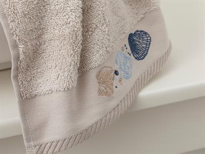 Summer Stripe ХАВЛИИ ЗА РЪЦЕ Бродирани 30x45 cm Light Beige