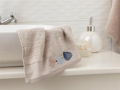 Summer Stripe ХАВЛИИ ЗА РЪЦЕ Бродирани 30x45 cm Light Beige