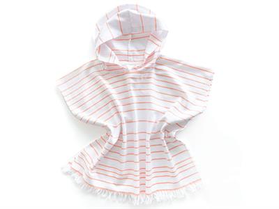 Summer Stripe Детска Пелерина Пещемал, Оранжево,, 5-6 Години