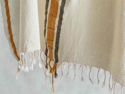 Summer Stripe Пештемал На Райета, Памучен, Жълто Зелен, 75 X 150 Cm