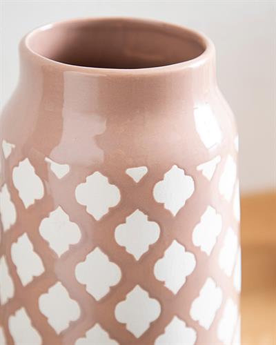 Summer Time Ваза Бежово, 15.3 X 15.3 X 28.6 Cm