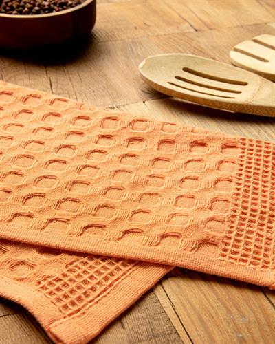 Sunny Кърпа За Сушене Памук 30x30 см Оранжев