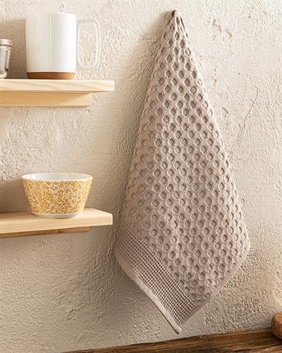 Sunny Кърпа За Изсушаване Памучен, Бежово, 40 X 60 Cm