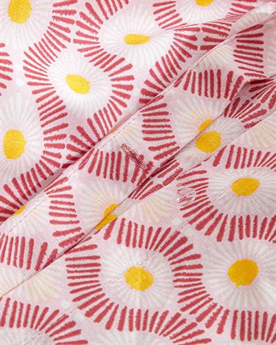 Sunny Side Спално Бельо Двоен Размер, Лесно За Гладене, Розово, 200 X 220 Cm