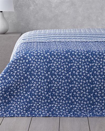 Sunrose King Size Multi-Purposed Quilt 240x220 cm Blue
