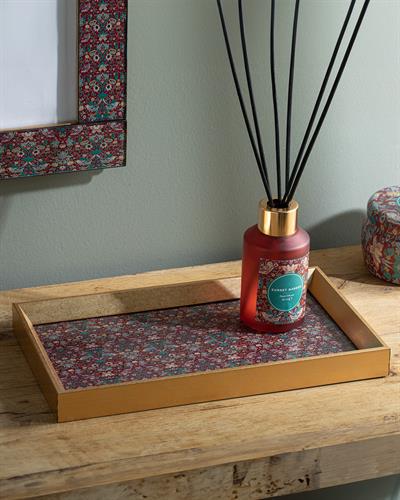 Sunset Garden Декоративна Табла Бордо Червено, 16 X 26 Cm