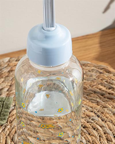 Susanna Glass Bottle 450 ml Blue