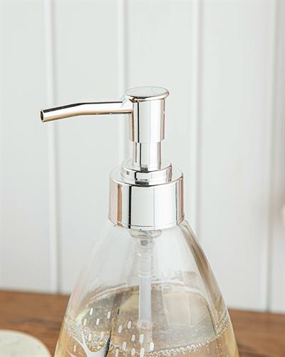 Swallow Liquid Soap Dispense 9x19 cm Silver.